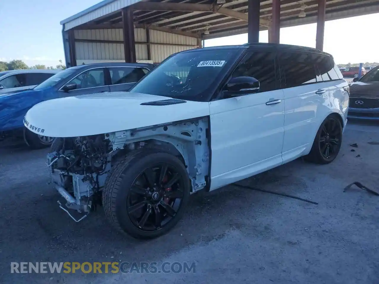 1 Photograph of a damaged car SALWS2RUXMA751881 LAND ROVER RANGEROVER 2021