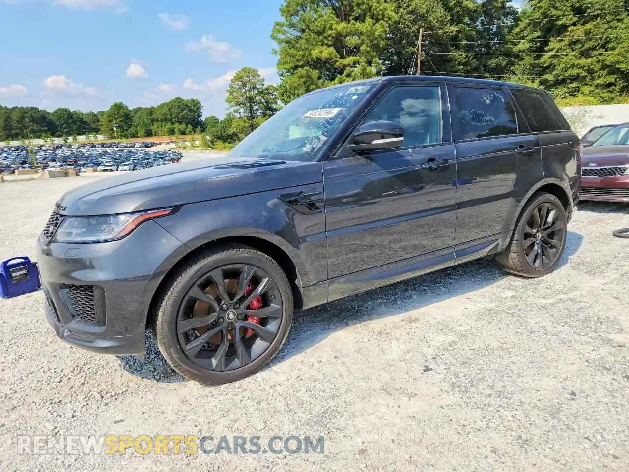 1 Photograph of a damaged car SALWS2RUXMA767045 LAND ROVER RANGEROVER 2021