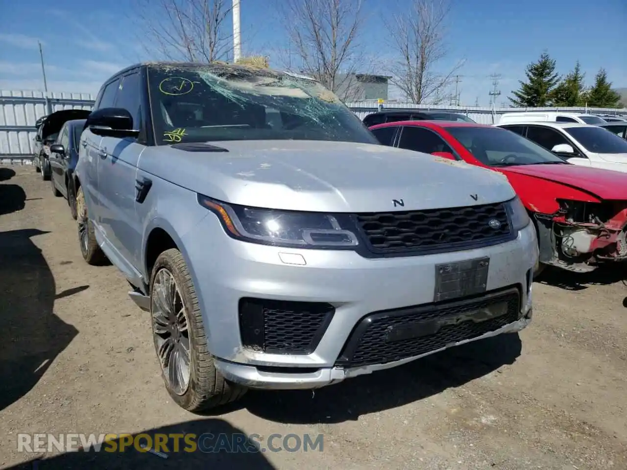 1 Photograph of a damaged car SALWV2SE3MA760352 LAND ROVER RANGEROVER 2021