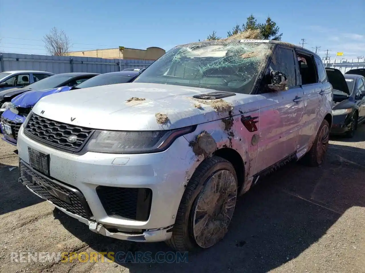 2 Photograph of a damaged car SALWV2SE3MA760352 LAND ROVER RANGEROVER 2021