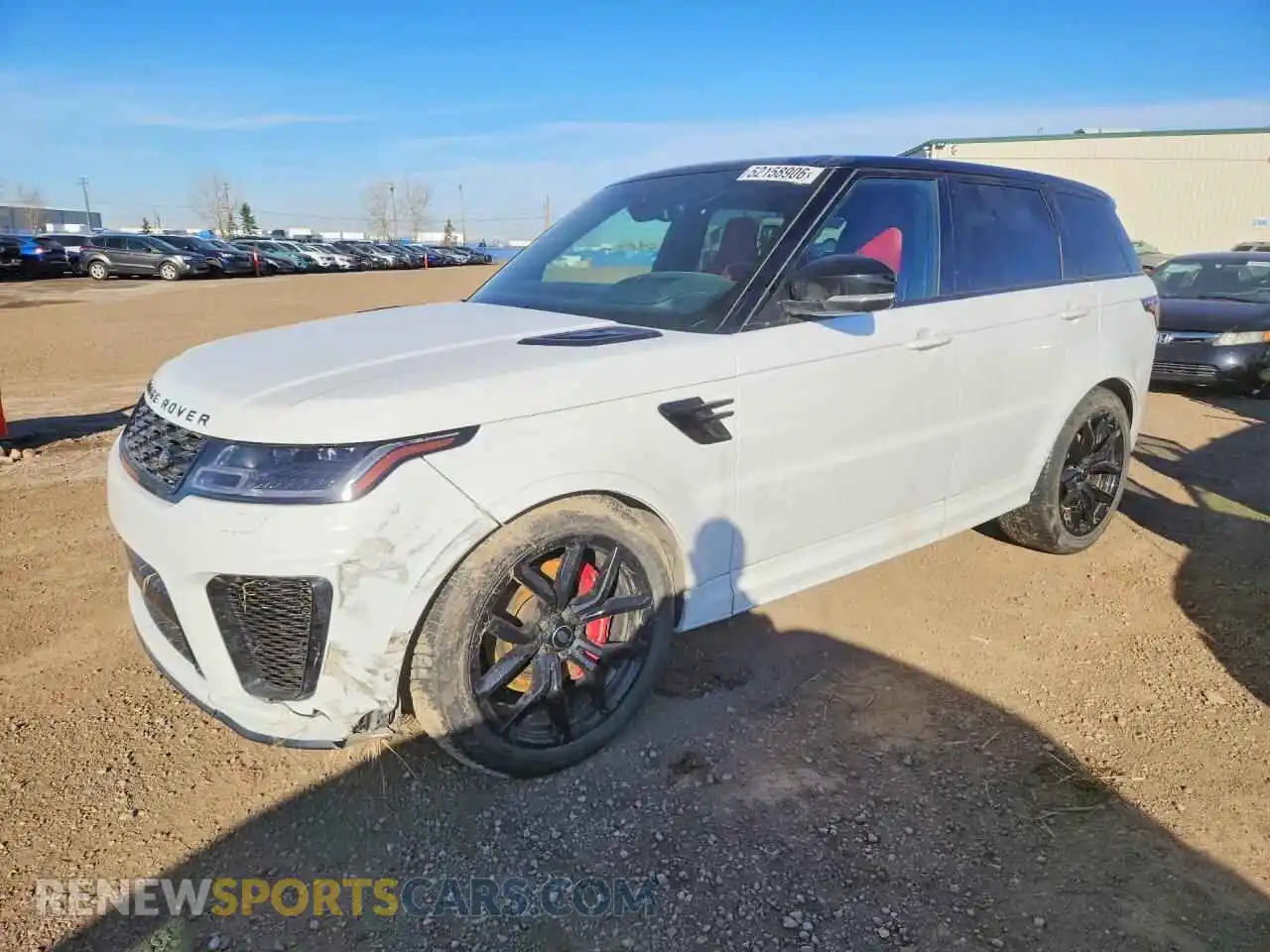 1 Photograph of a damaged car SALWZ2RE0MA755927 LAND ROVER RANGEROVER 2021