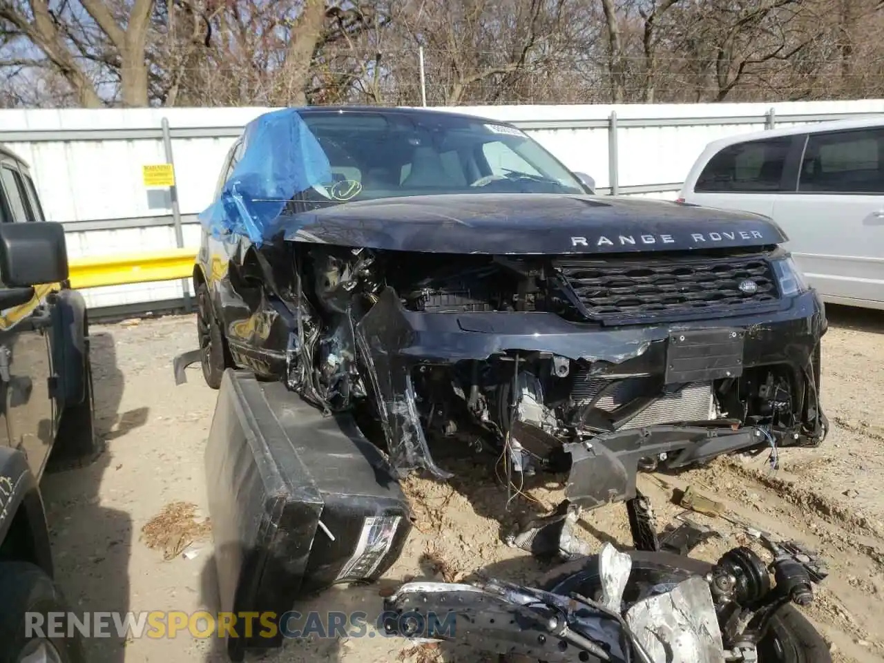 1 Photograph of a damaged car SALWZ2RE2MA786497 LAND ROVER RANGEROVER 2021