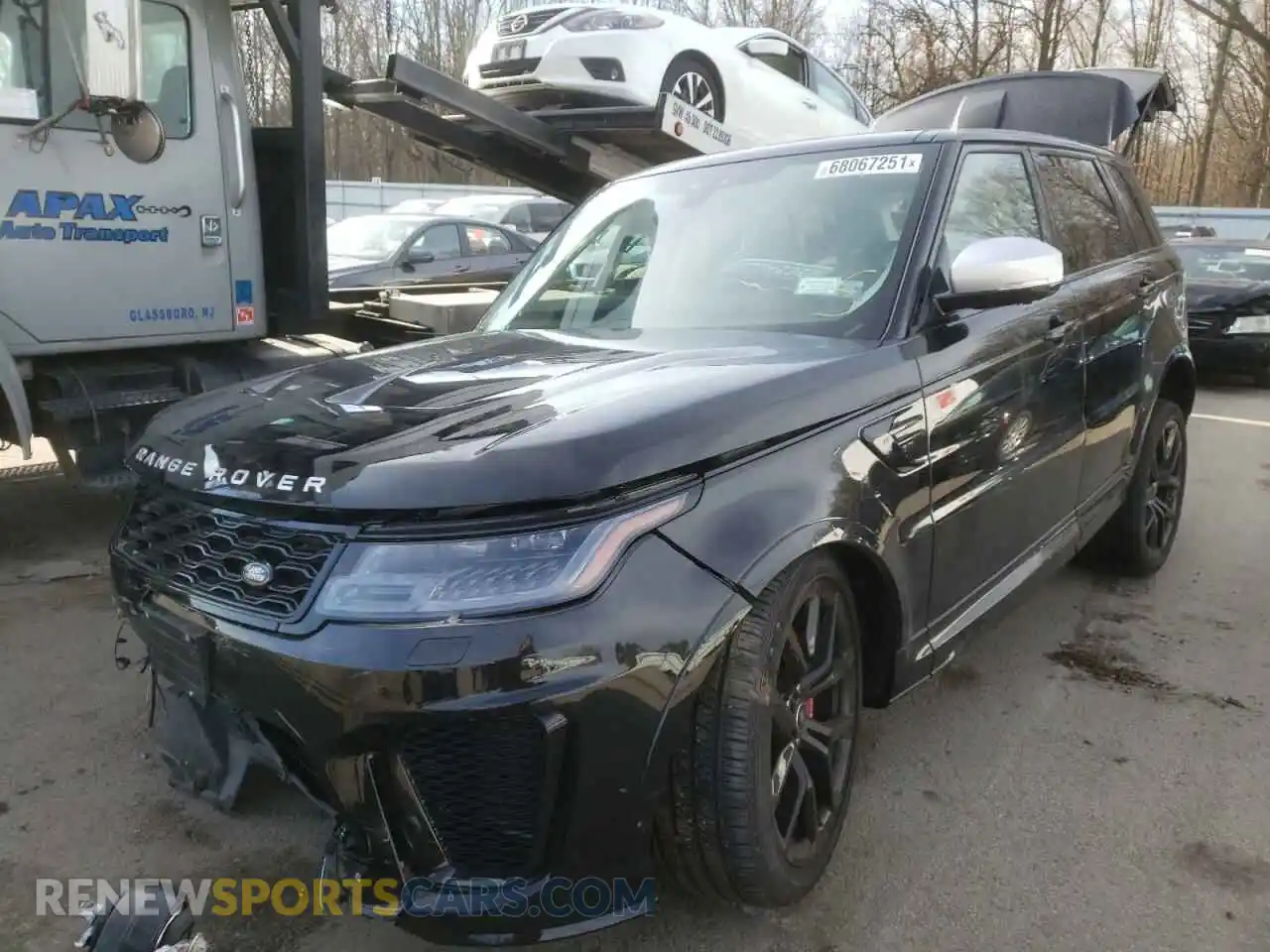 2 Photograph of a damaged car SALWZ2RE2MA786497 LAND ROVER RANGEROVER 2021