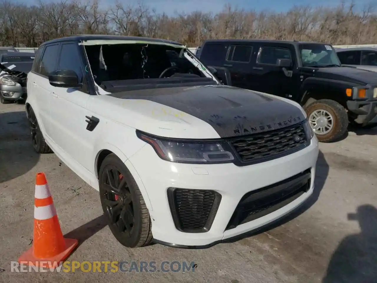 1 fotografías del automóvil dañado SALWZ2RE5MA750495 LAND ROVER RANGEROVER 2021