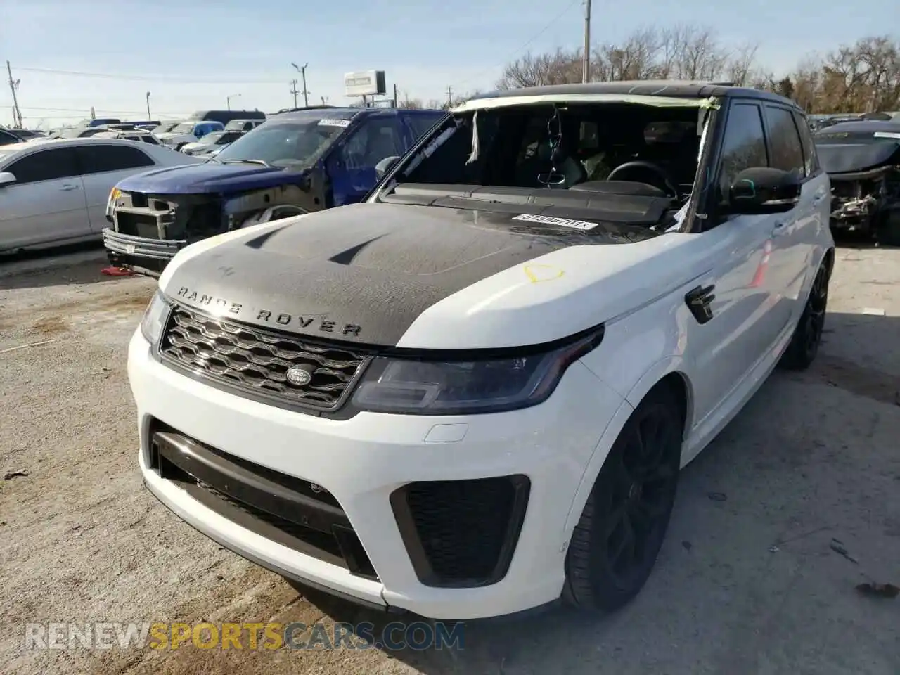 2 fotografías del automóvil dañado SALWZ2RE5MA750495 LAND ROVER RANGEROVER 2021