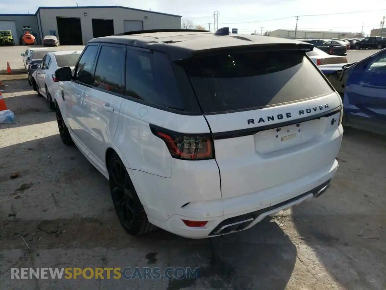 3 fotografías del automóvil dañado SALWZ2RE5MA750495 LAND ROVER RANGEROVER 2021