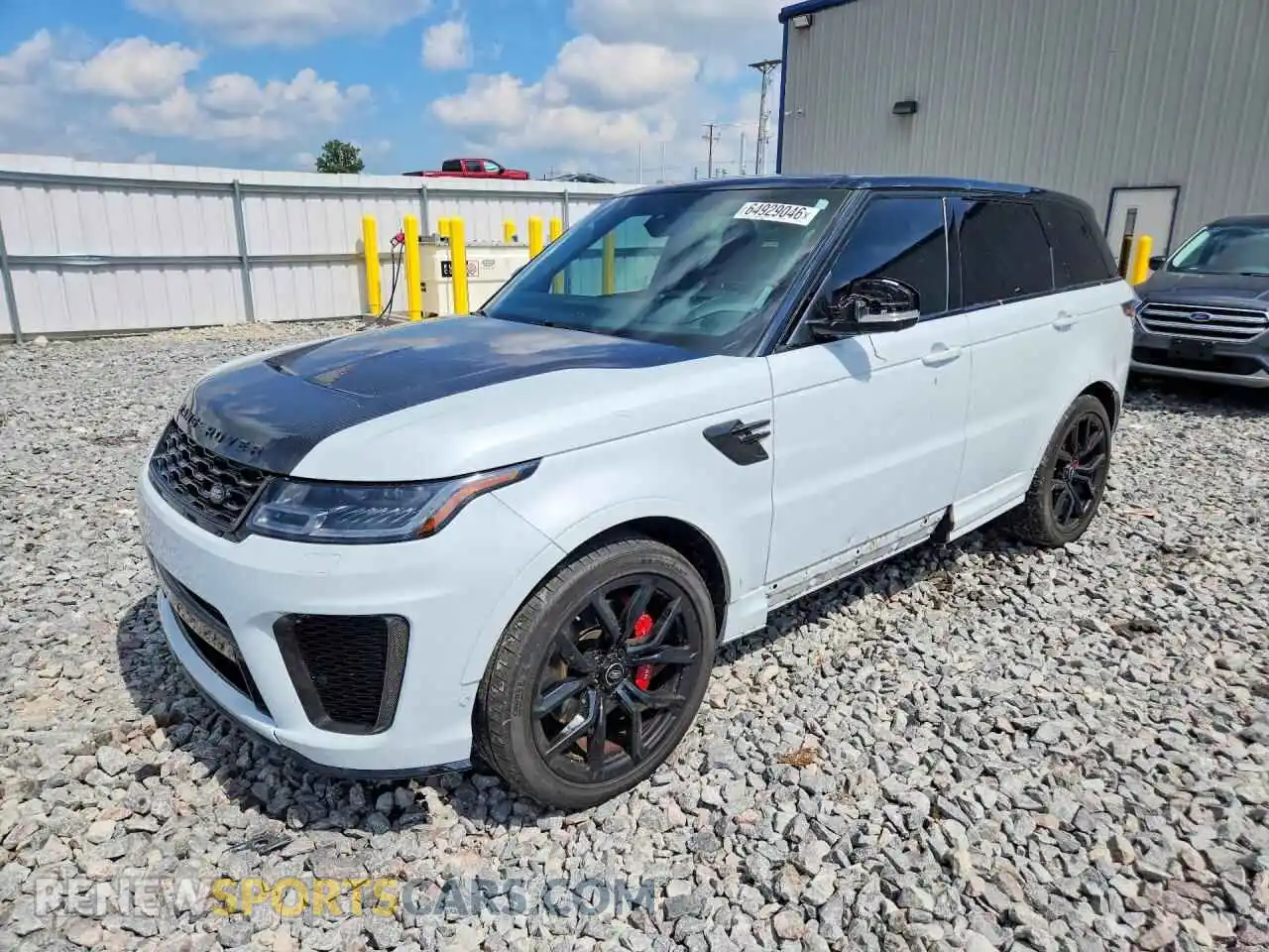 1 Фотография поврежденного автомобиля SALWZ2RE9MA764691 LAND ROVER RANGEROVER 2021