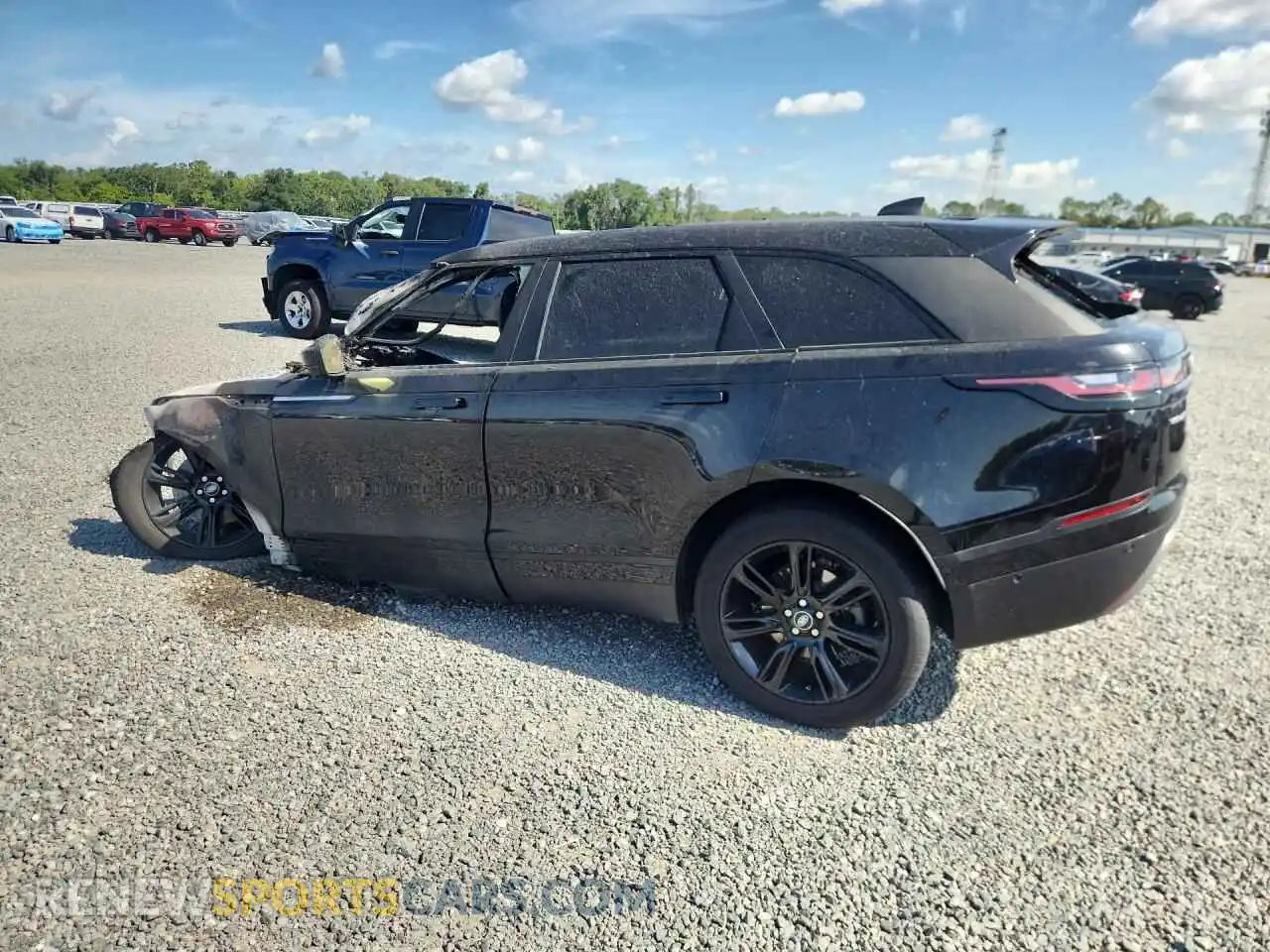 2 fotografías del automóvil dañado SALYJ2EX0MA307419 LAND ROVER RANGEROVER 2021