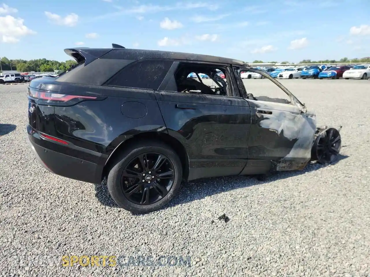 3 fotografías del automóvil dañado SALYJ2EX0MA307419 LAND ROVER RANGEROVER 2021