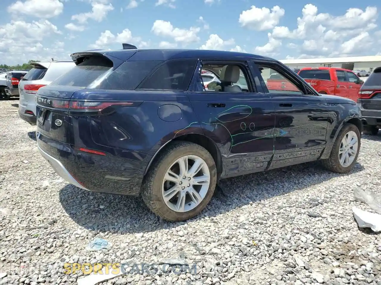 3 Photograph of a damaged car SALYJ2EX1MA312290 LAND ROVER RANGEROVER 2021