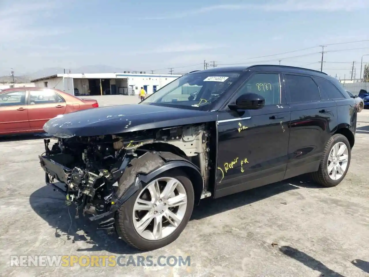 2 Photograph of a damaged car SALYJ2EX2MA301735 LAND ROVER RANGEROVER 2021