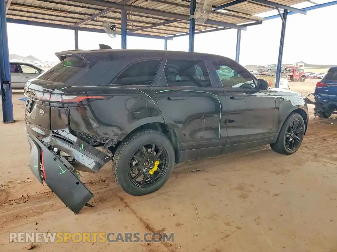 3 Фотография поврежденного автомобиля SALYJ2EX2MA309849 LAND ROVER RANGEROVER 2021
