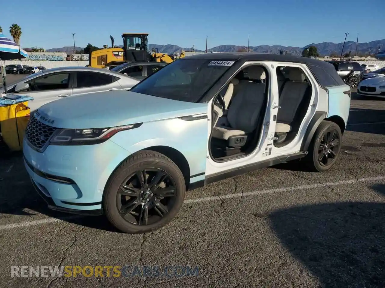 1 Photograph of a damaged car SALYJ2EX2MA315599 LAND ROVER RANGEROVER 2021