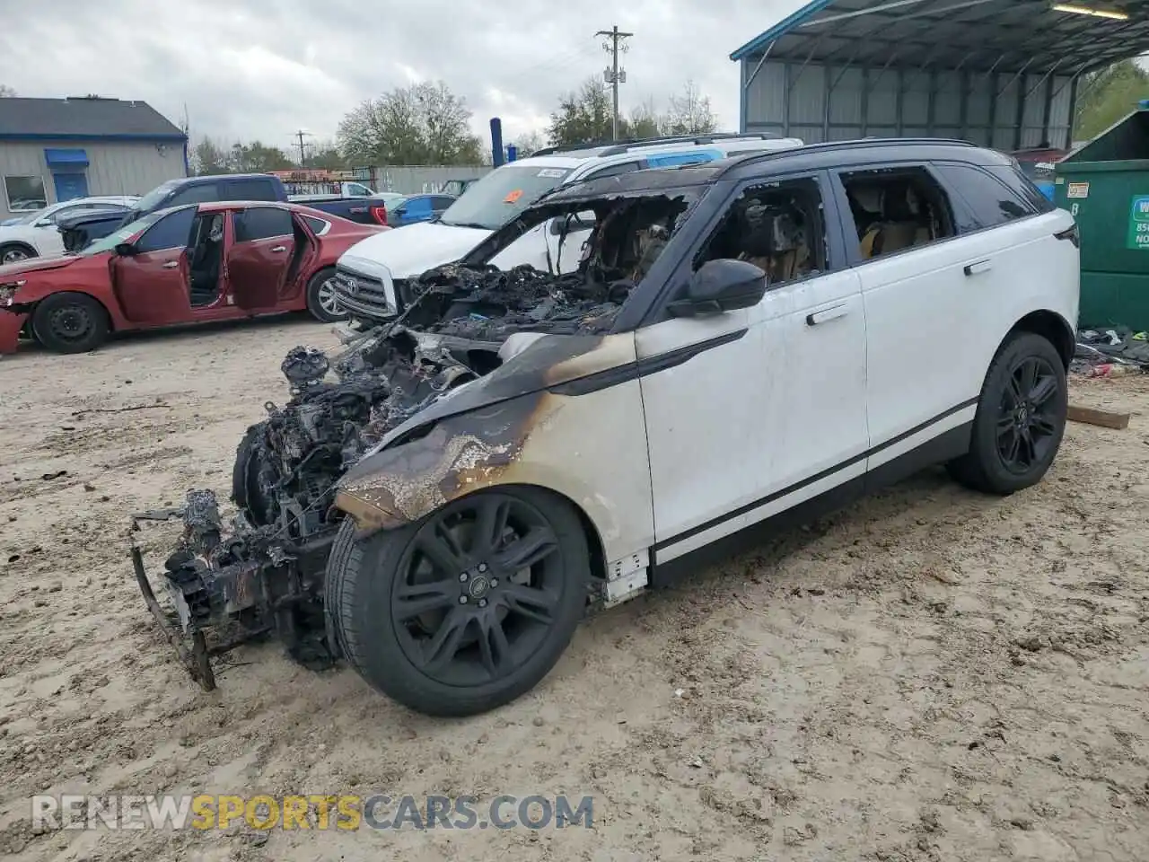 1 Photograph of a damaged car SALYJ2EX3MA310346 LAND ROVER RANGEROVER 2021