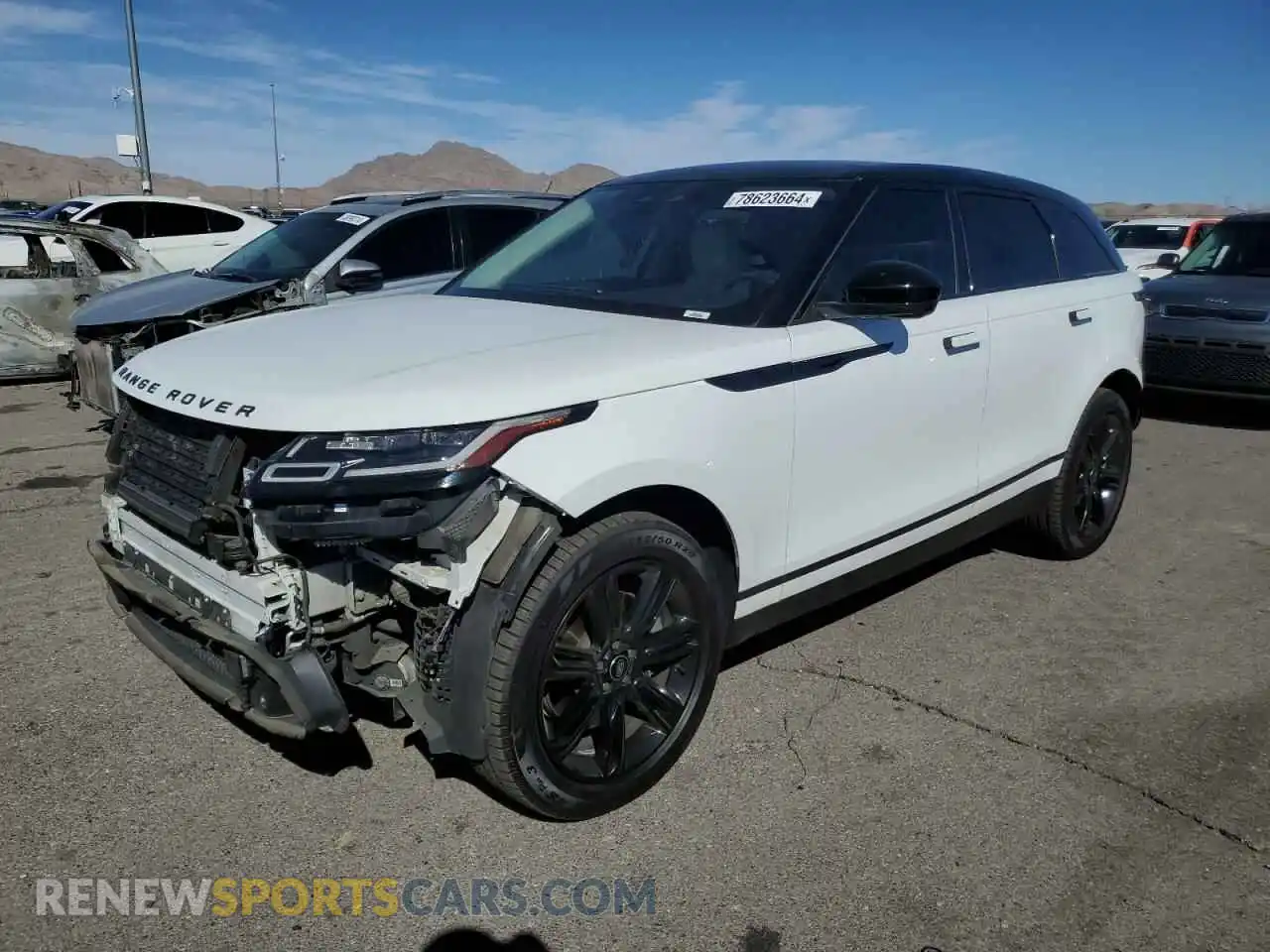 1 Photograph of a damaged car SALYJ2EX4MA311182 LAND ROVER RANGEROVER 2021
