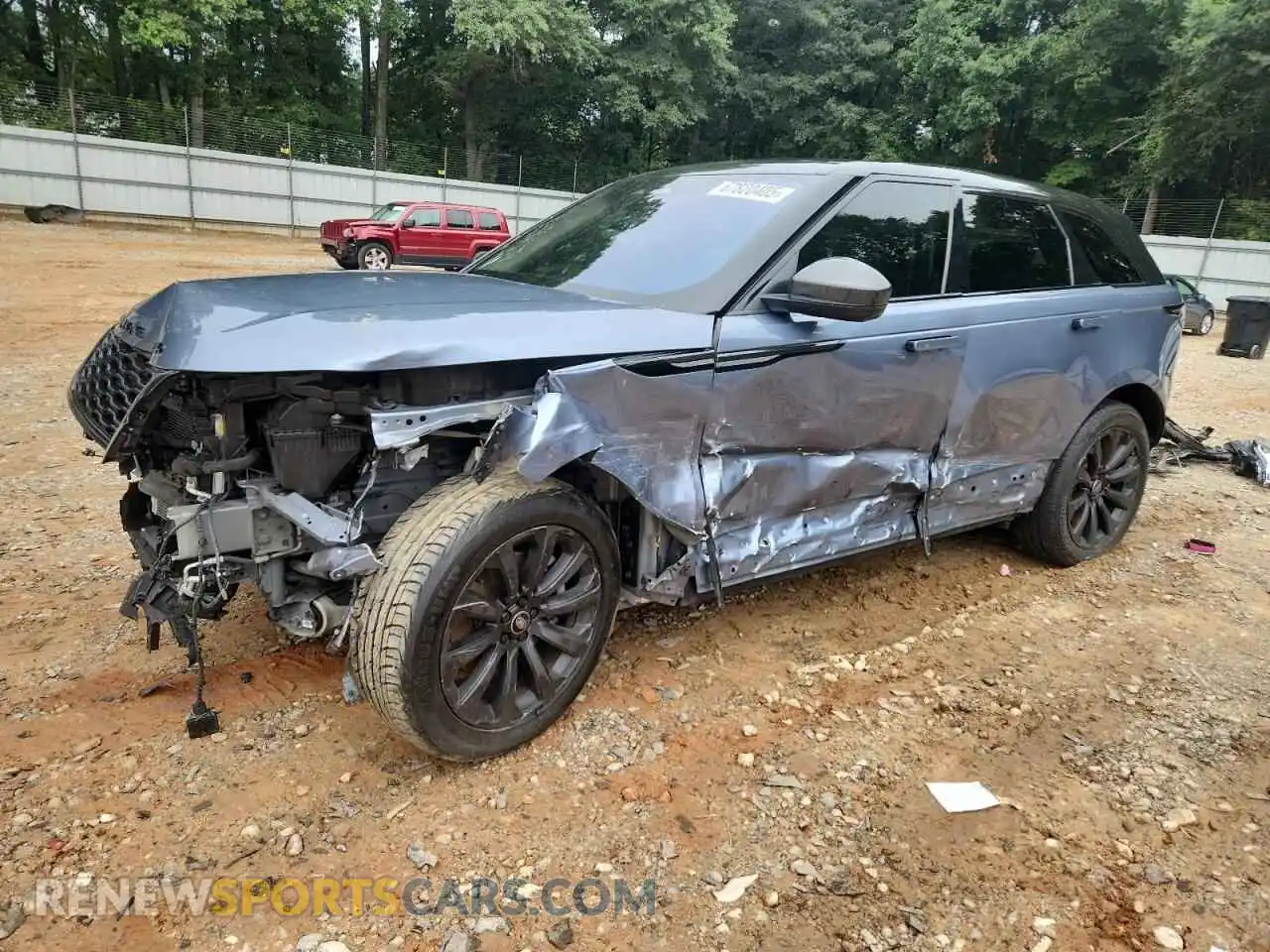 1 Photograph of a damaged car SALYJ2EX7MA321429 LAND ROVER RANGEROVER 2021