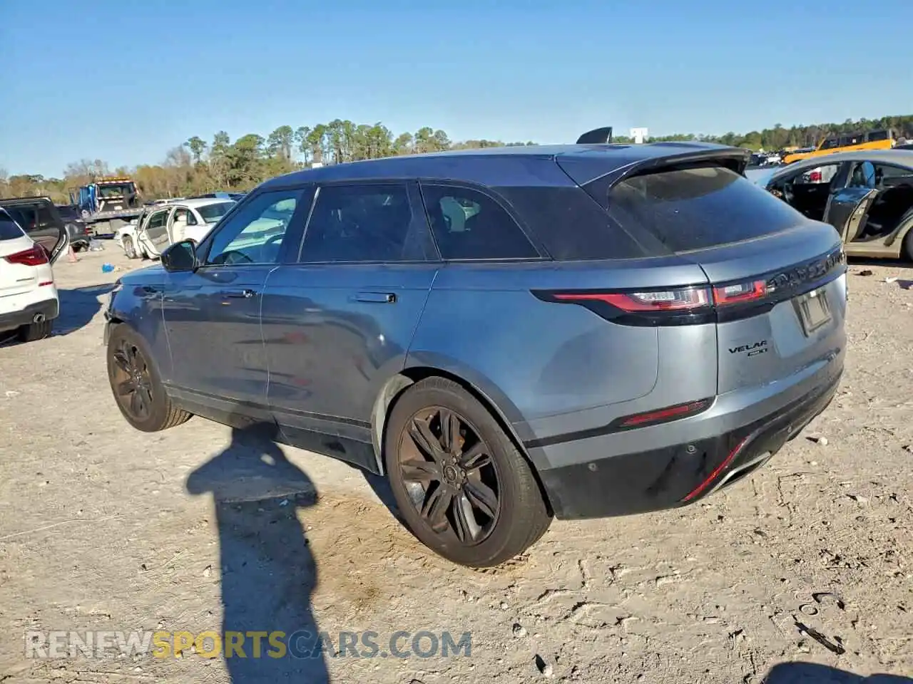 2 Фотография поврежденного автомобиля SALYT2EU2MA307843 LAND ROVER RANGEROVER 2021