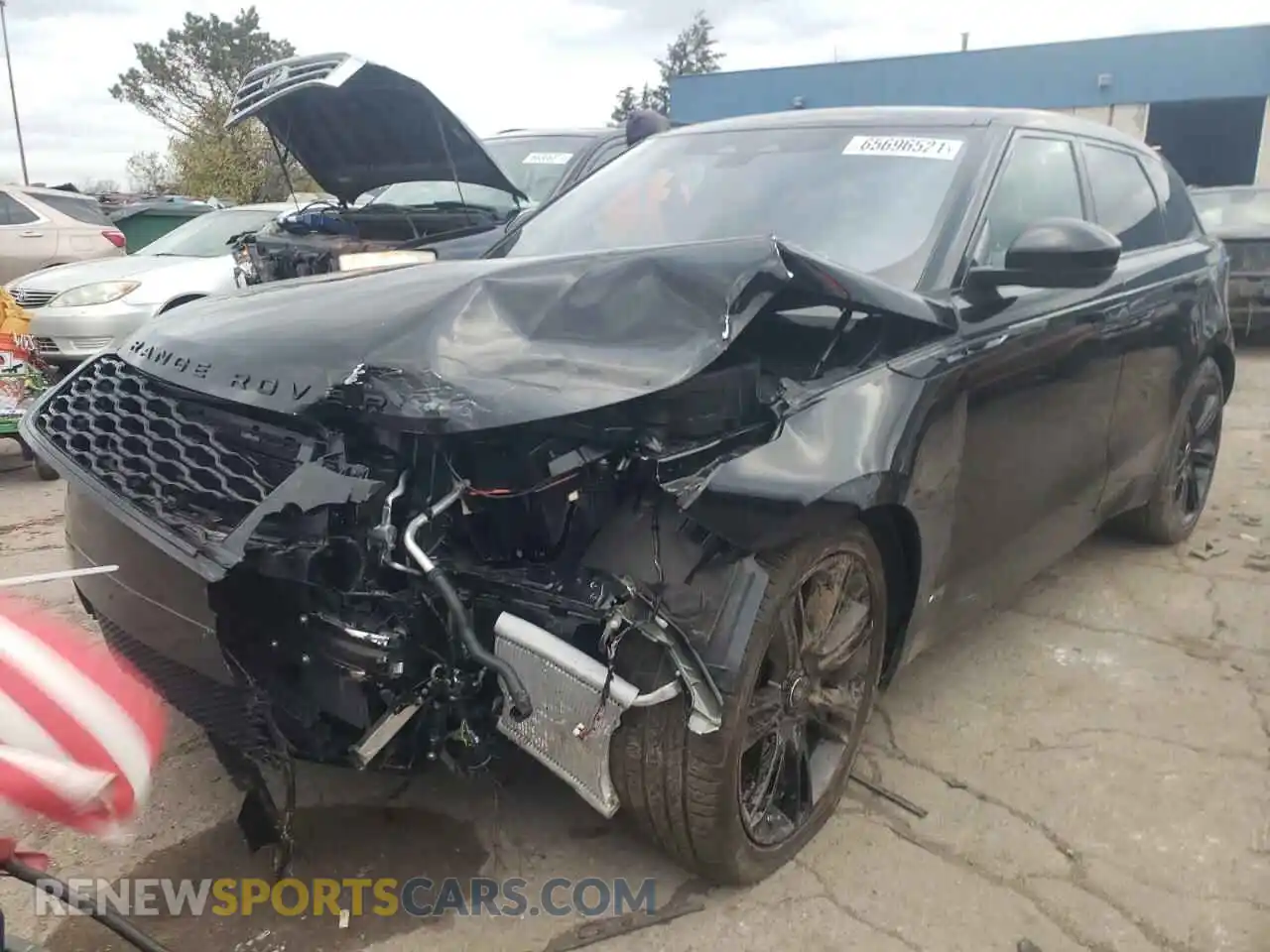 2 Photograph of a damaged car SALYT2EU7MA308616 LAND ROVER RANGEROVER 2021