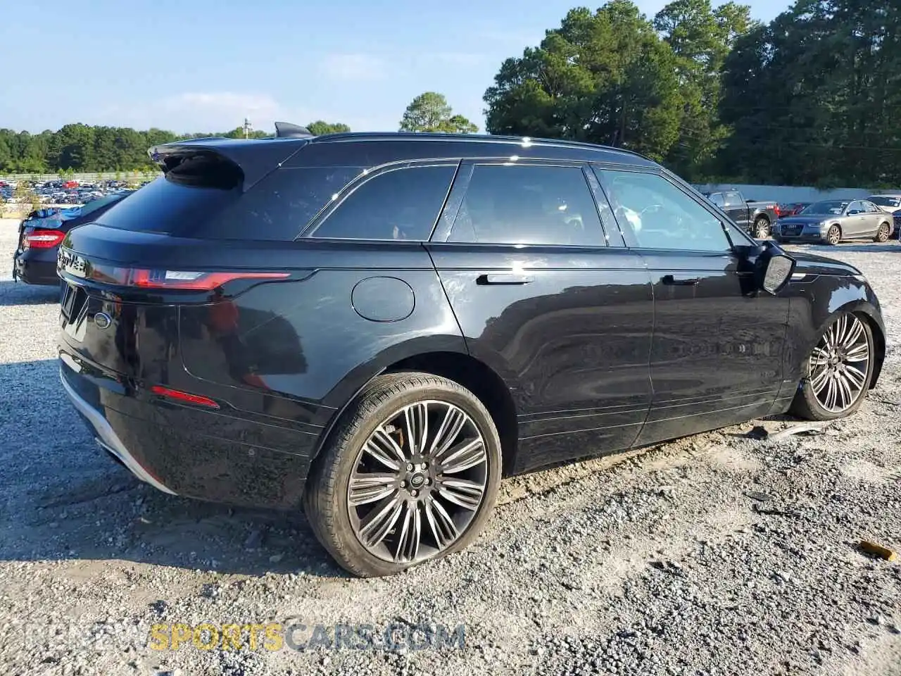 3 fotografías del automóvil dañado SALYT2EU8MA299621 LAND ROVER RANGEROVER 2021