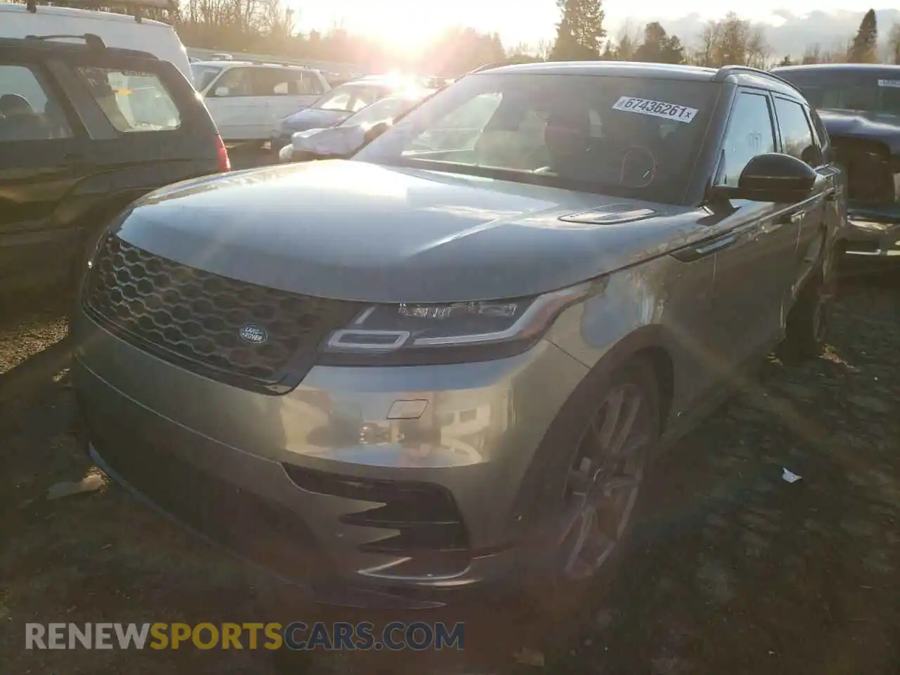 2 Photograph of a damaged car SALYT2EUXMA320484 LAND ROVER RANGEROVER 2021