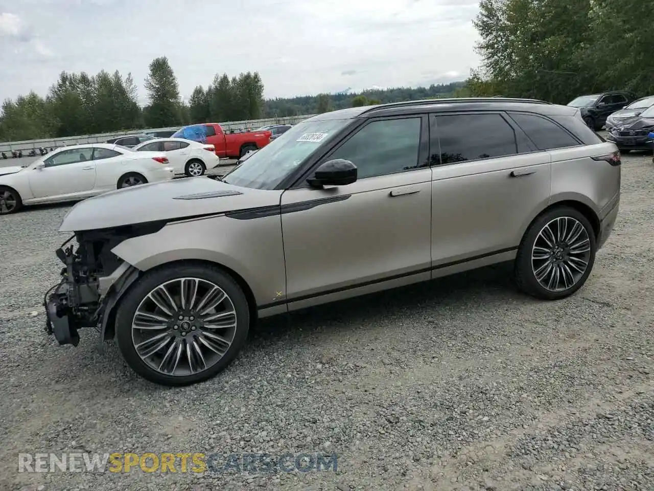 1 Photograph of a damaged car SALYT2EX2MA319937 LAND ROVER RANGEROVER 2021