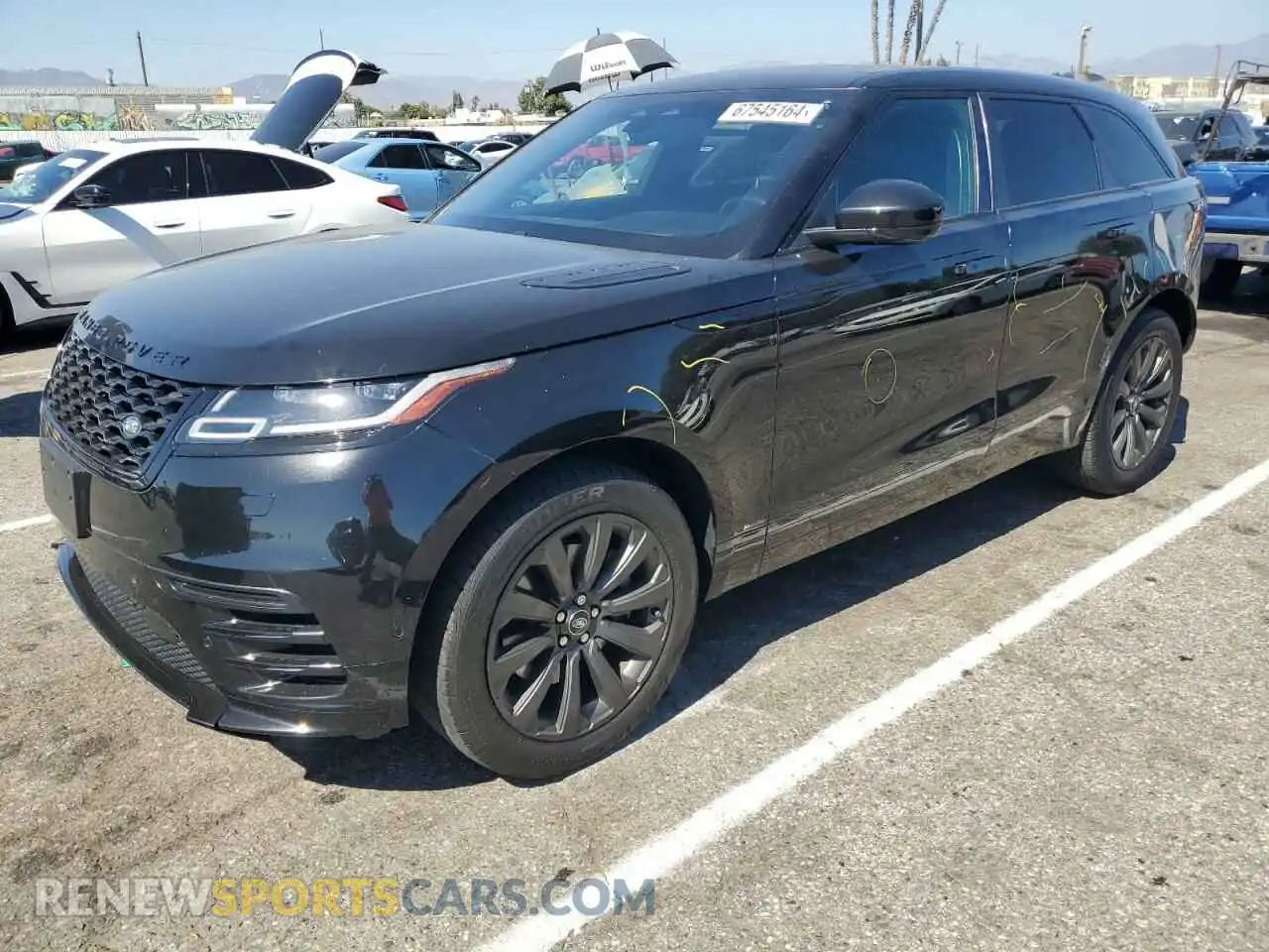 1 Photograph of a damaged car SALYT2EX3MA322717 LAND ROVER RANGEROVER 2021