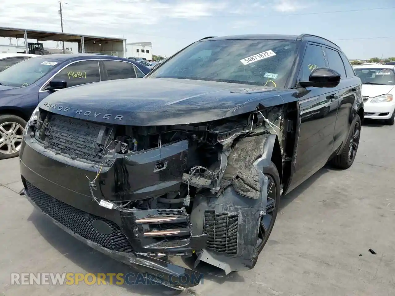 2 Photograph of a damaged car SALYT2EX7MA324180 LAND ROVER RANGEROVER 2021