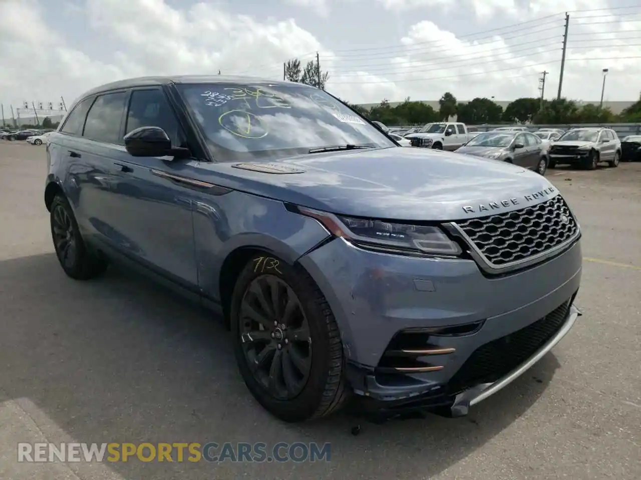 1 Фотография поврежденного автомобиля SALYT2EX9MA322835 LAND ROVER RANGEROVER 2021