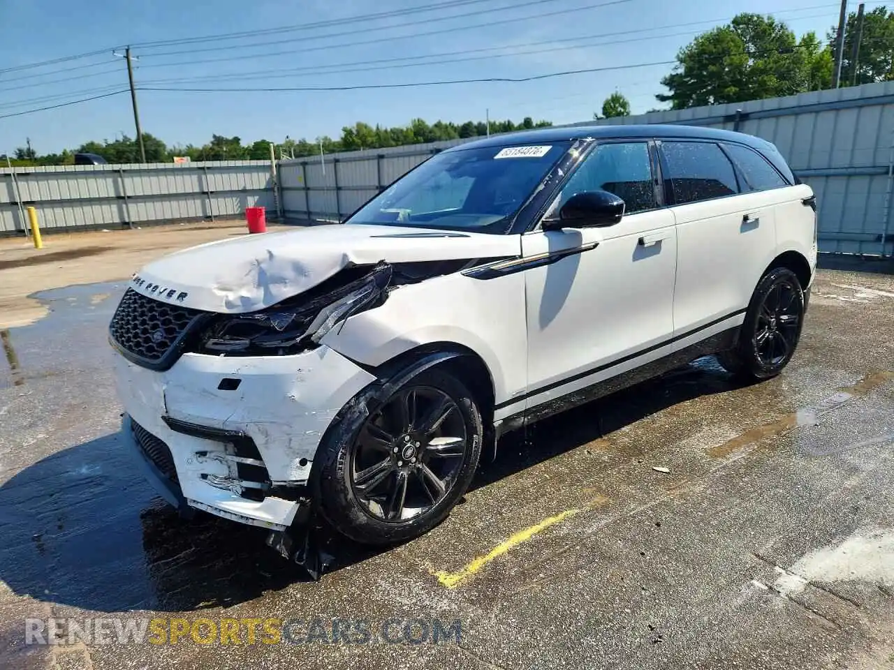 1 Photograph of a damaged car SALYT2EXXMA304019 LAND ROVER RANGEROVER 2021