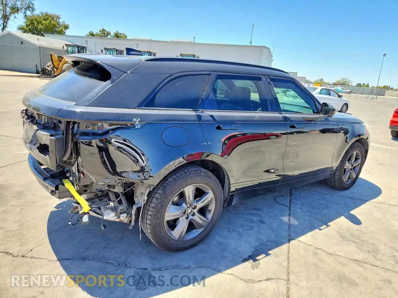 3 fotografías del automóvil dañado SALYT2EXXMA310113 LAND ROVER RANGEROVER 2021
