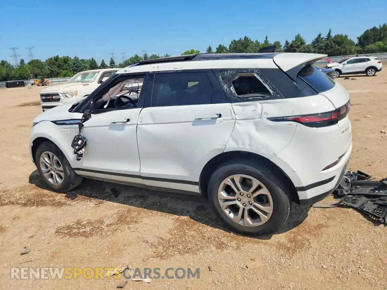 2 Photograph of a damaged car SALZJ2FX0MH152784 LAND ROVER RANGEROVER 2021