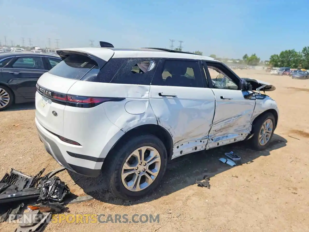 3 Photograph of a damaged car SALZJ2FX0MH152784 LAND ROVER RANGEROVER 2021