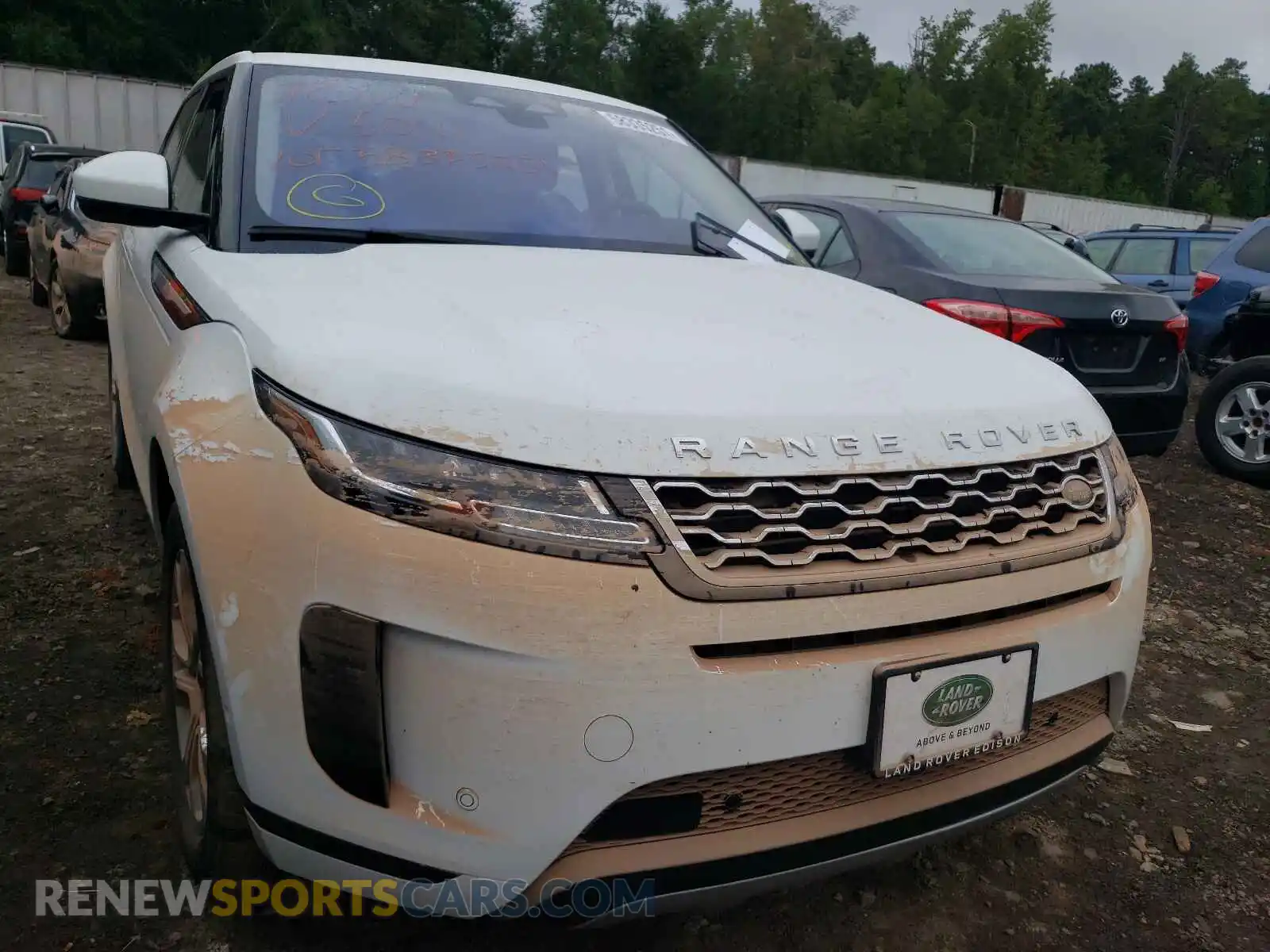1 Photograph of a damaged car SALZJ2FX2MH155041 LAND ROVER RANGEROVER 2021