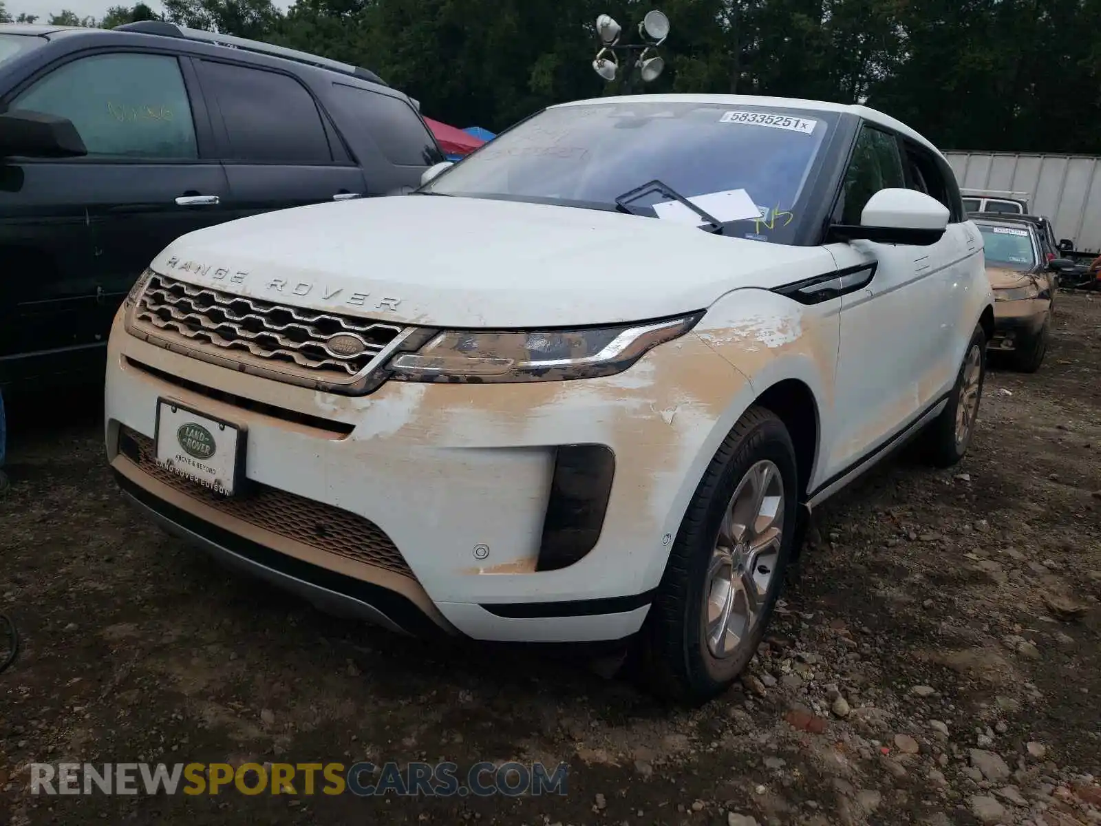 2 Photograph of a damaged car SALZJ2FX2MH155041 LAND ROVER RANGEROVER 2021