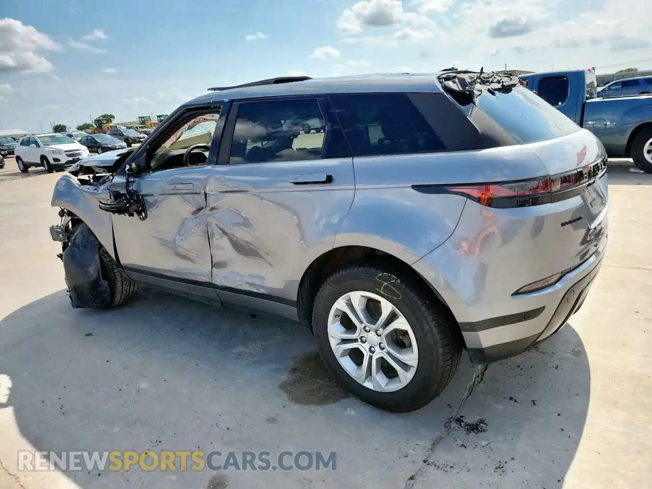 2 Photograph of a damaged car SALZJ2FX4MH122915 LAND ROVER RANGEROVER 2021
