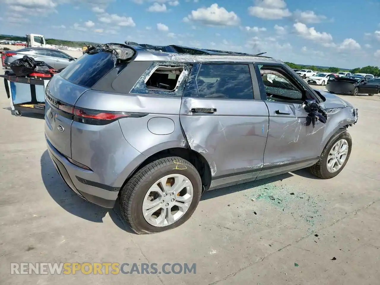 3 Photograph of a damaged car SALZJ2FX4MH122915 LAND ROVER RANGEROVER 2021