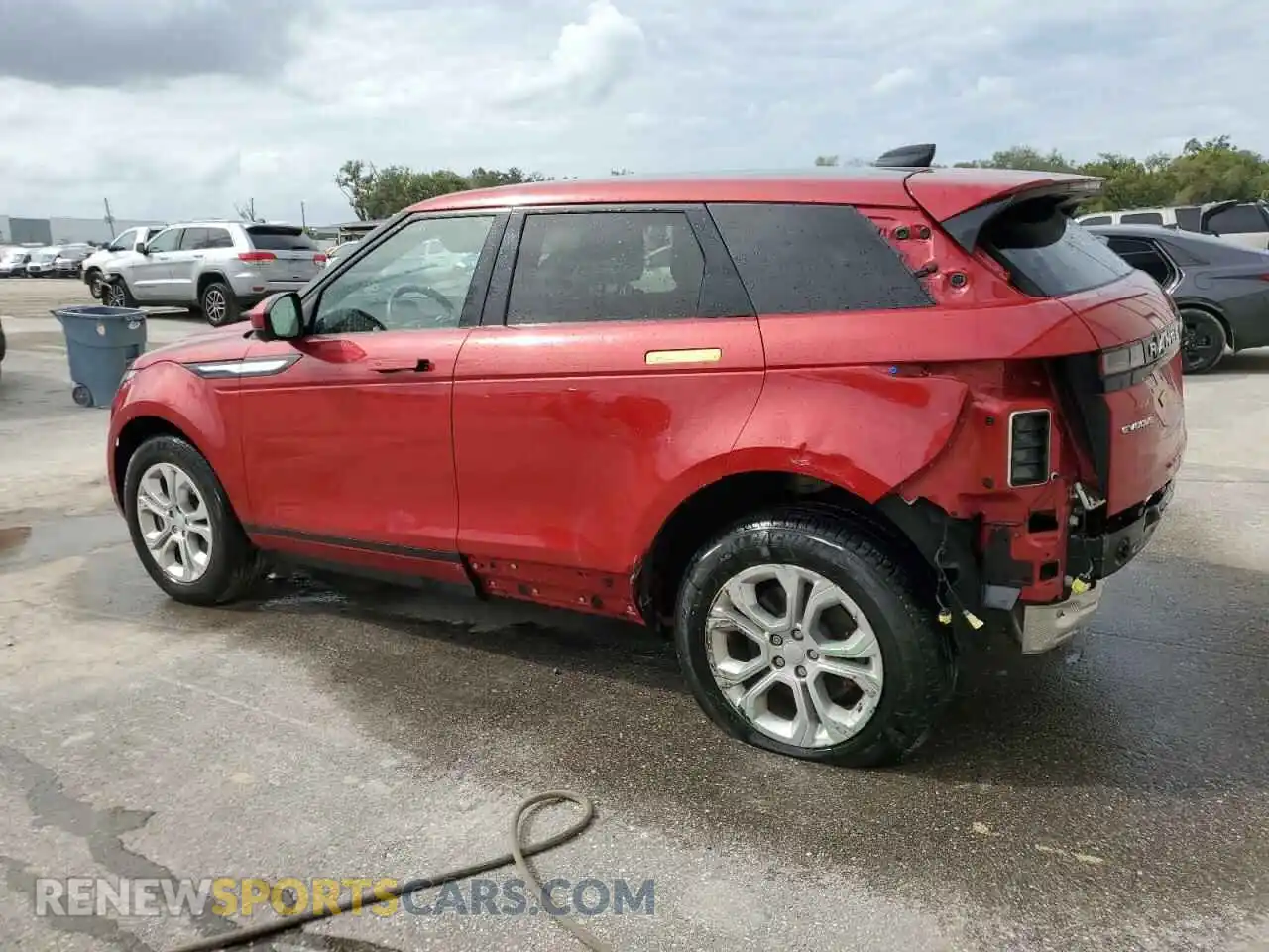 2 Photograph of a damaged car SALZJ2FX4MH123871 LAND ROVER RANGEROVER 2021