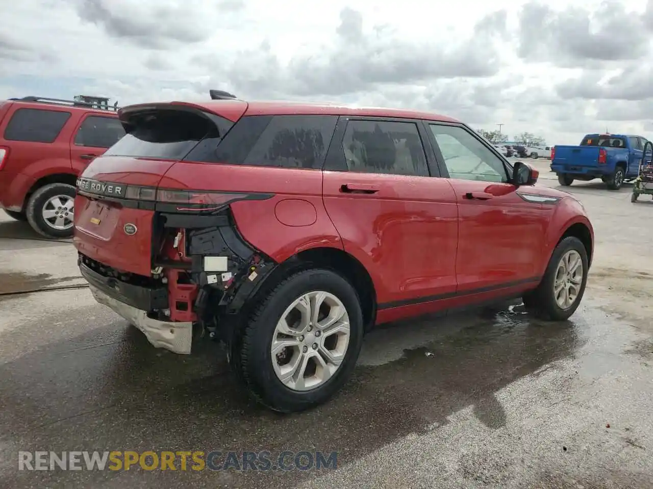 3 Photograph of a damaged car SALZJ2FX4MH123871 LAND ROVER RANGEROVER 2021