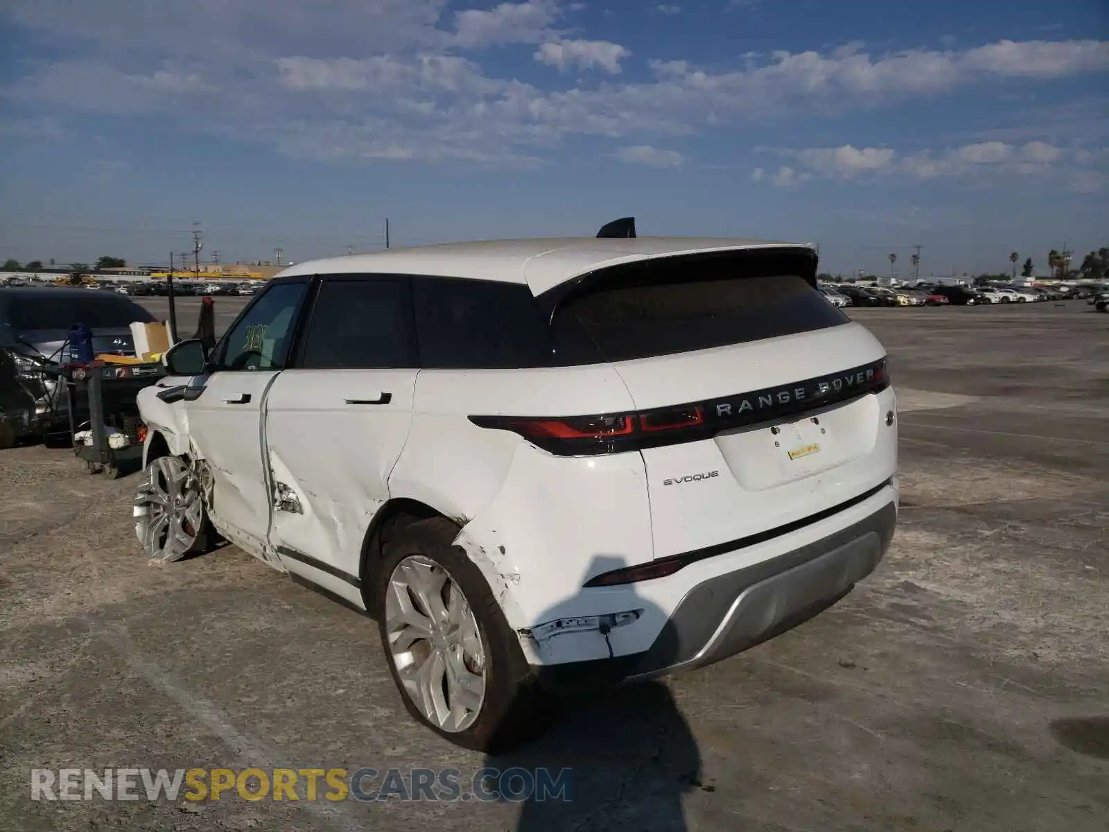 3 Фотография поврежденного автомобиля SALZJ2FX5MH126620 LAND ROVER RANGEROVER 2021