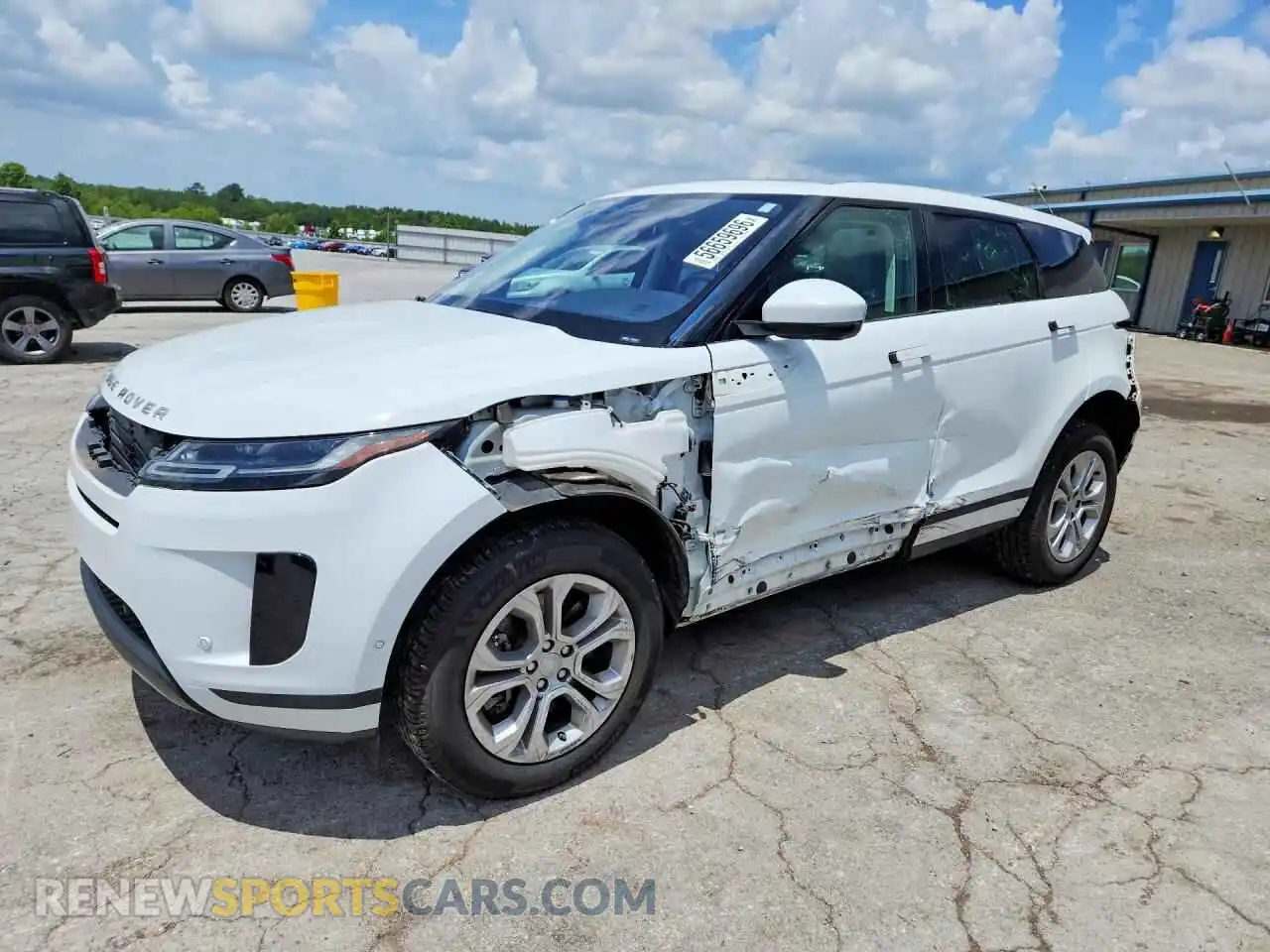 1 Фотография поврежденного автомобиля SALZJ2FX6MH123287 LAND ROVER RANGEROVER 2021