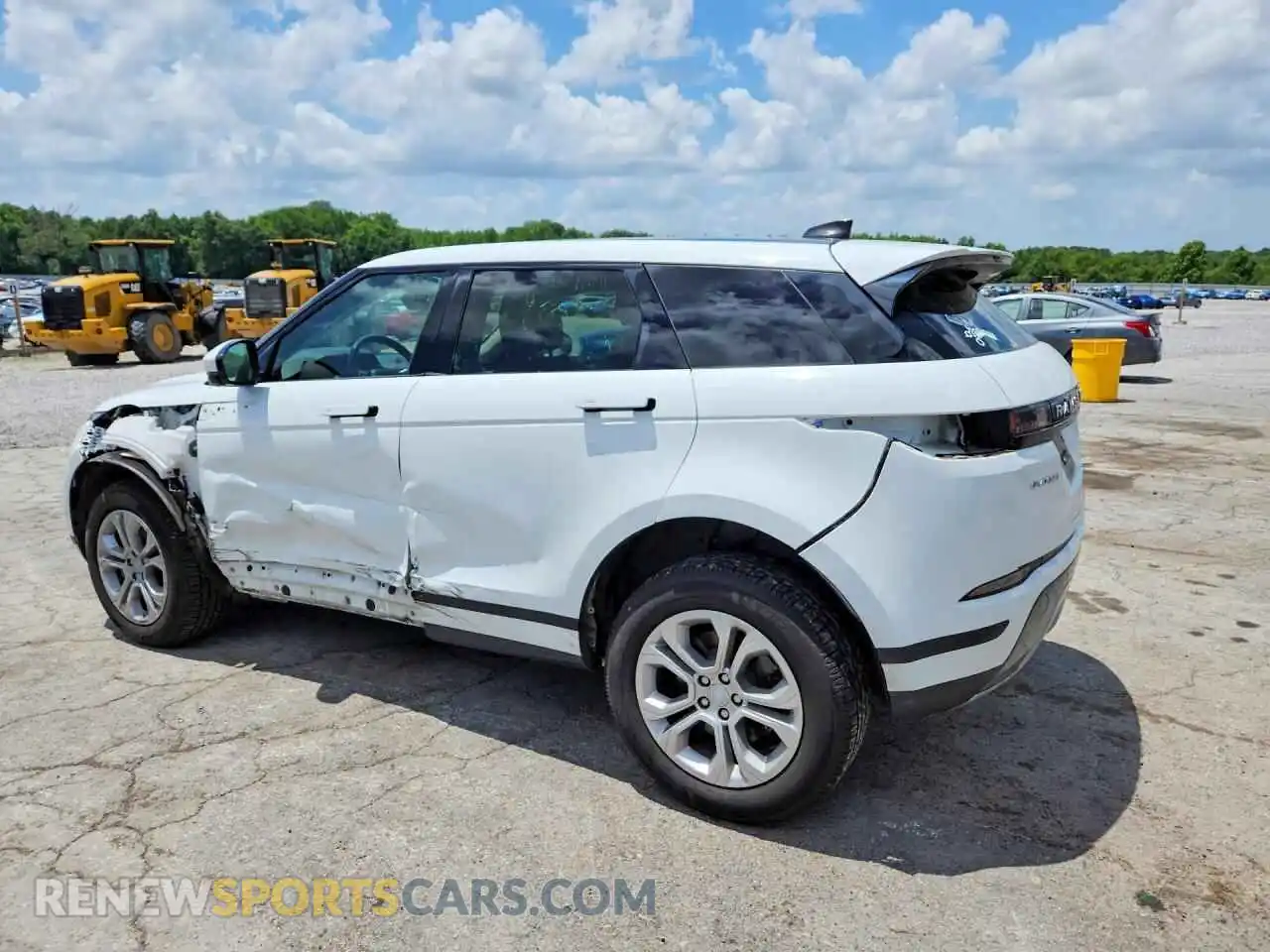 2 Фотография поврежденного автомобиля SALZJ2FX6MH123287 LAND ROVER RANGEROVER 2021