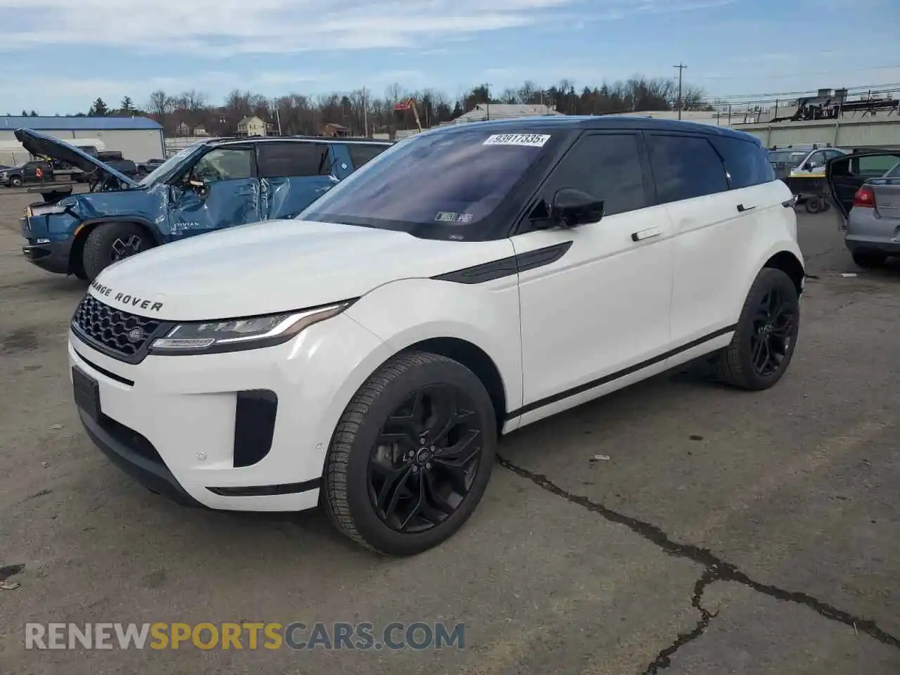 1 Фотография поврежденного автомобиля SALZJ2FX7MH122634 LAND ROVER RANGEROVER 2021