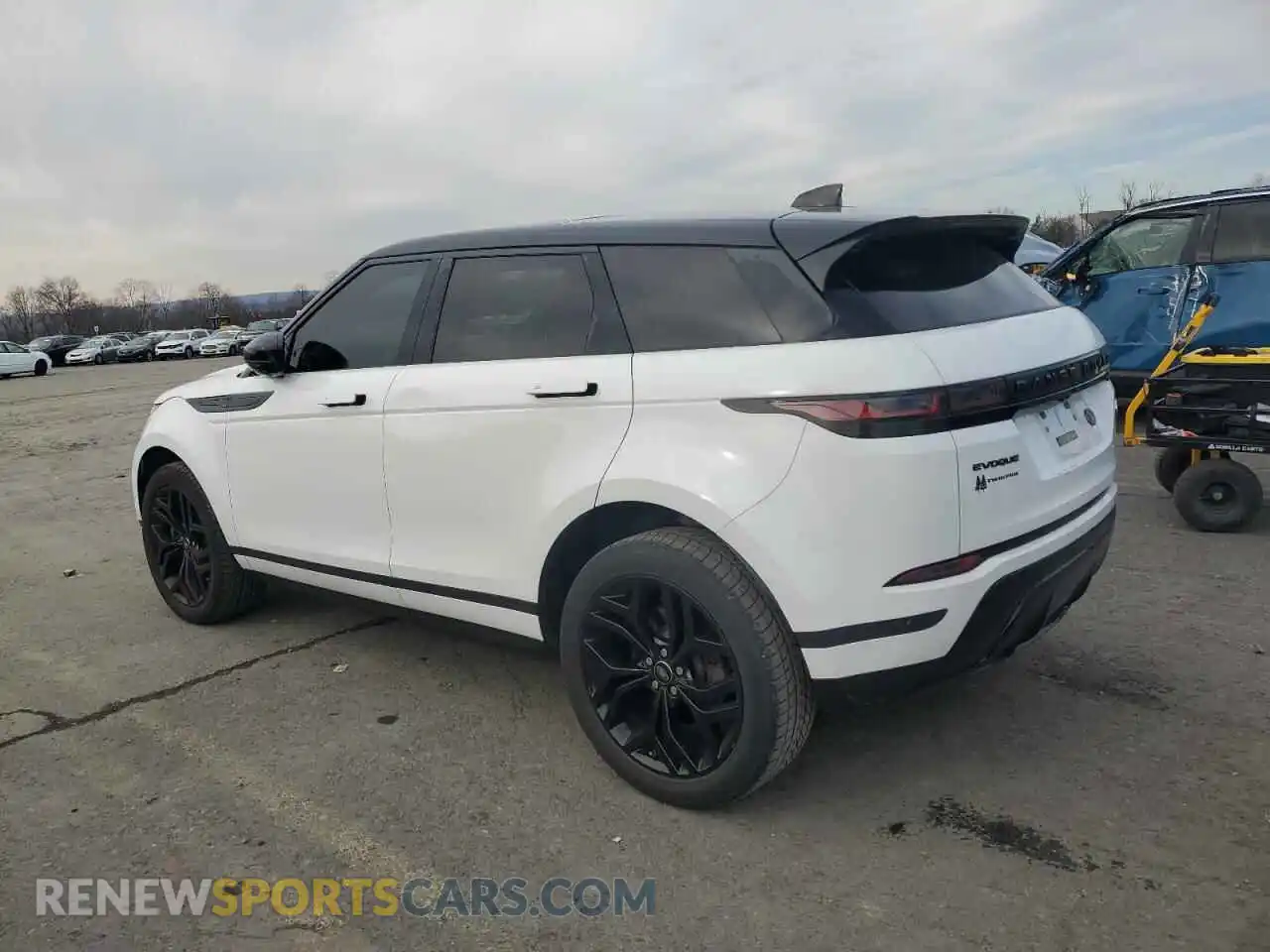 2 Фотография поврежденного автомобиля SALZJ2FX7MH122634 LAND ROVER RANGEROVER 2021