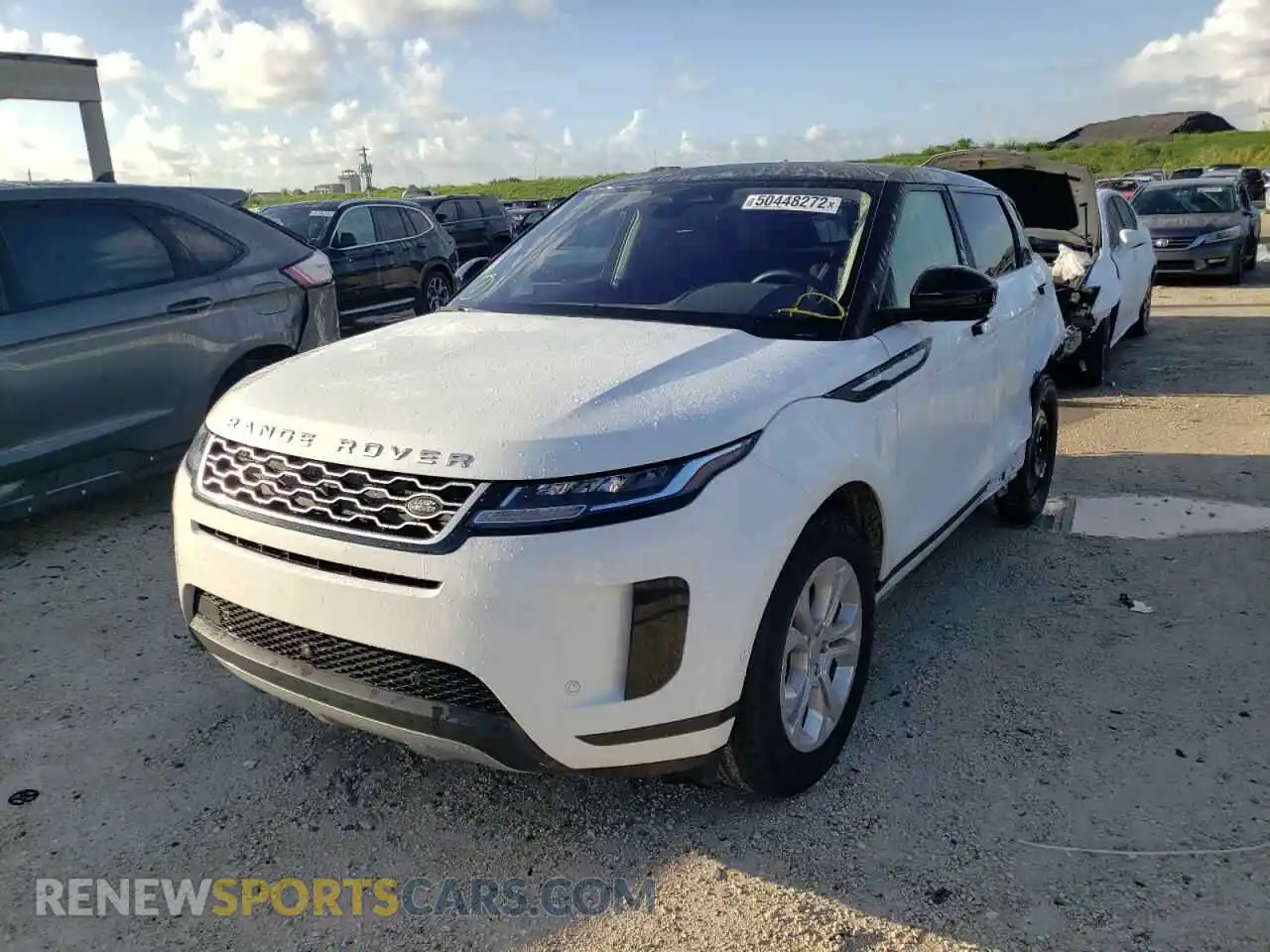 2 Photograph of a damaged car SALZJ2FX8MH138101 LAND ROVER RANGEROVER 2021