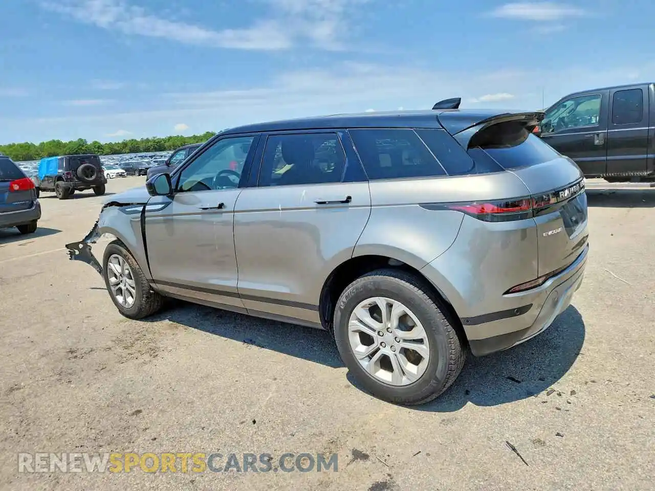 2 fotografías del automóvil dañado SALZJ2FXXMH127634 LAND ROVER RANGEROVER 2021