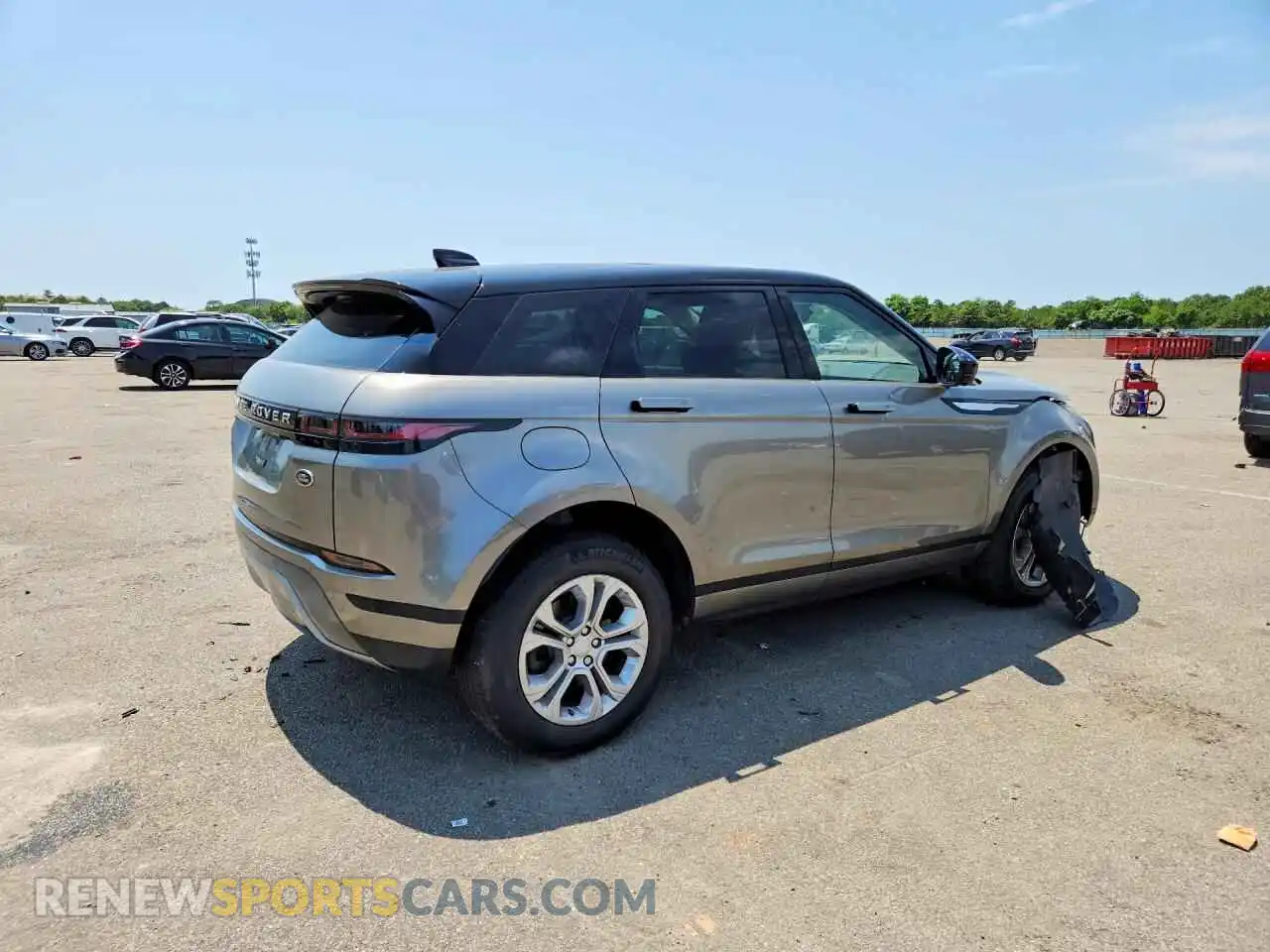 3 fotografías del automóvil dañado SALZJ2FXXMH127634 LAND ROVER RANGEROVER 2021