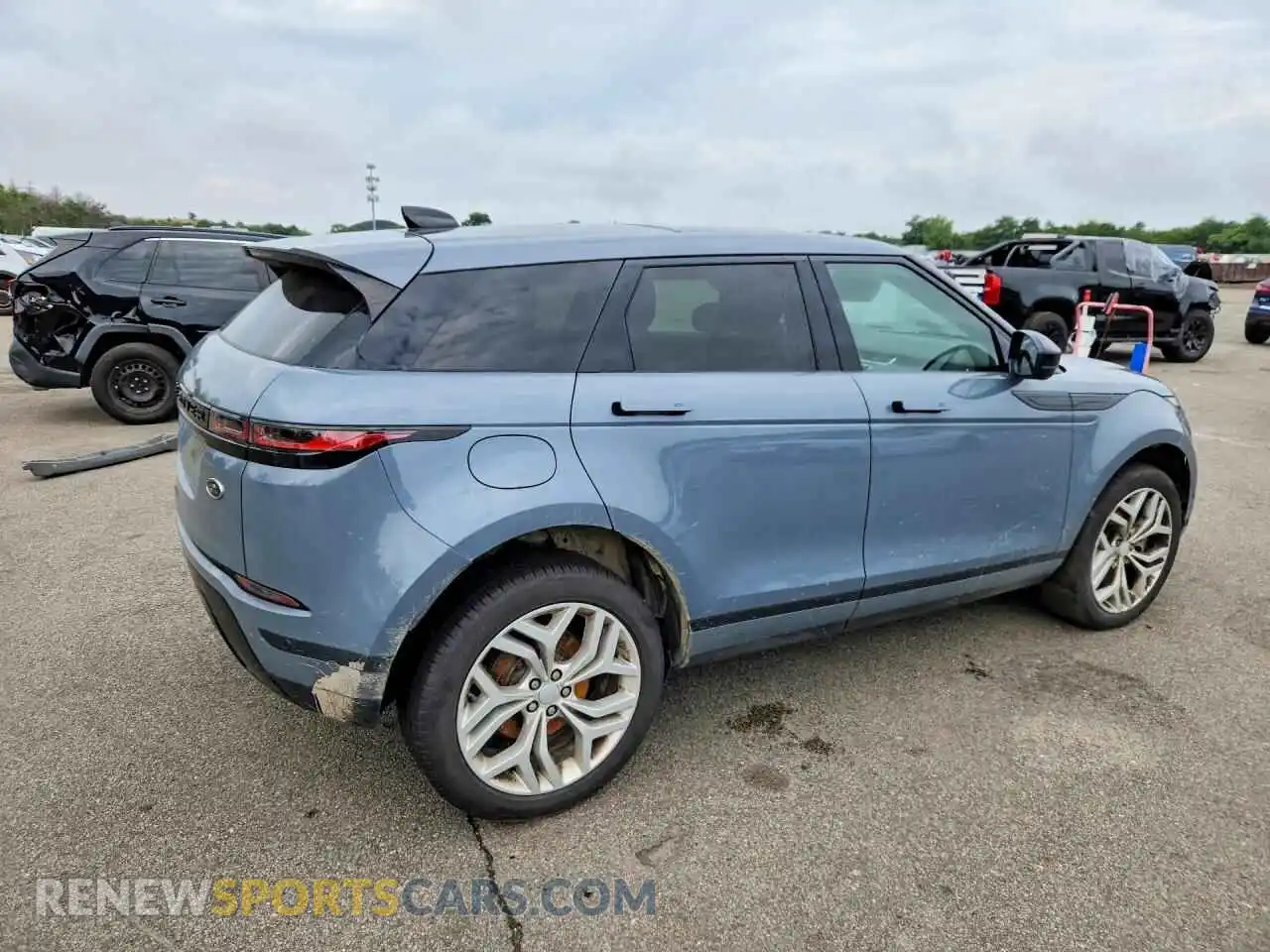 3 Photograph of a damaged car SALZJ2FXXMH151027 LAND ROVER RANGEROVER 2021