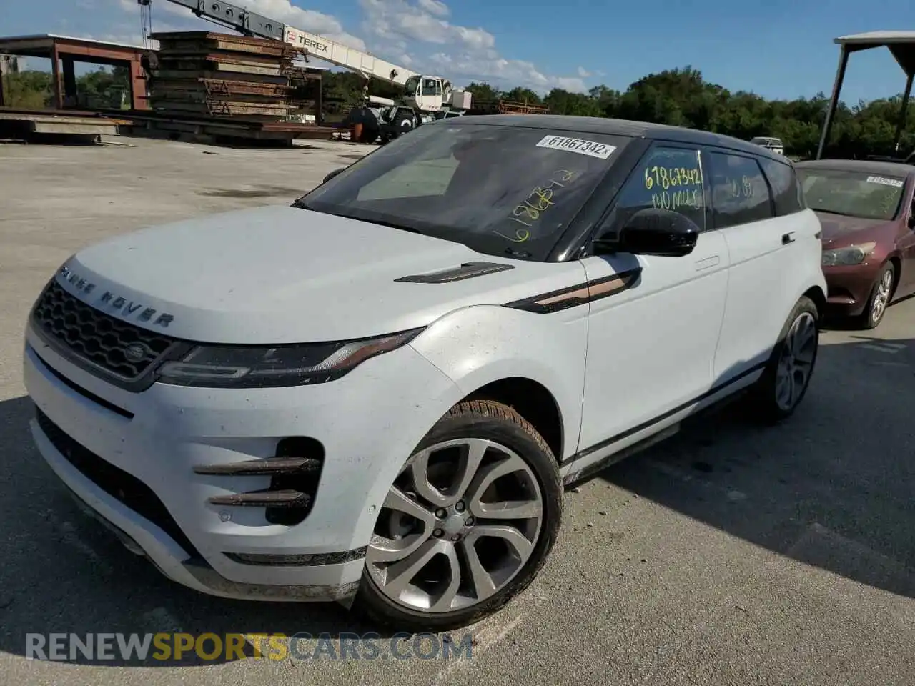 2 Фотография поврежденного автомобиля SALZM2FX6MH126035 LAND ROVER RANGEROVER 2021