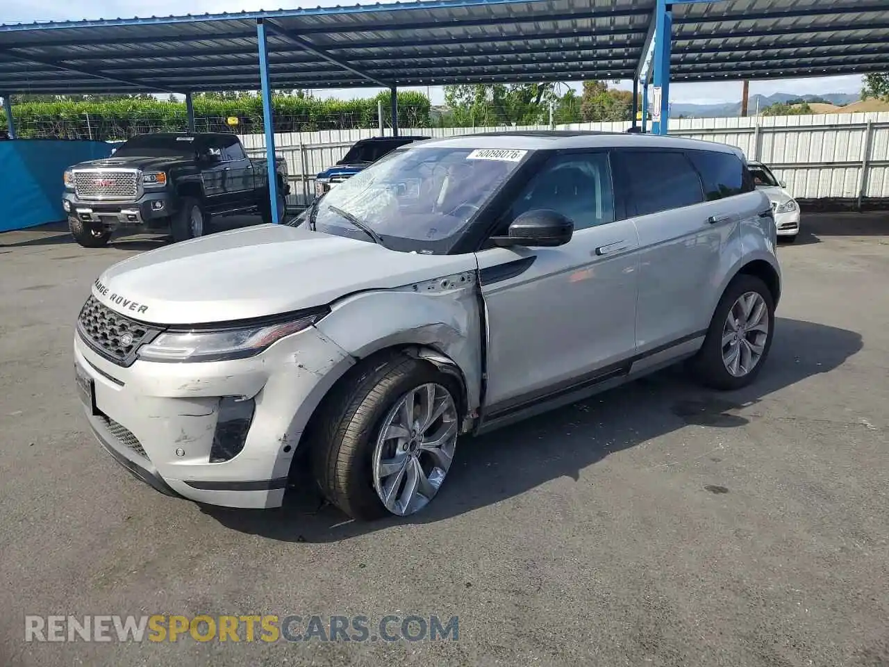 1 Photograph of a damaged car SALZP2FX1MH122630 LAND ROVER RANGEROVER 2021