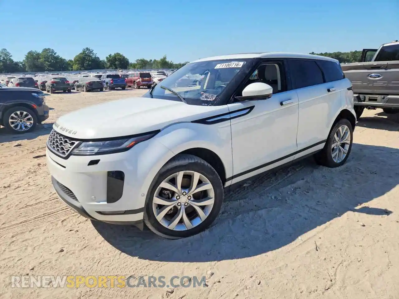 1 Photograph of a damaged car SALZP2FX4MH127885 LAND ROVER RANGEROVER 2021